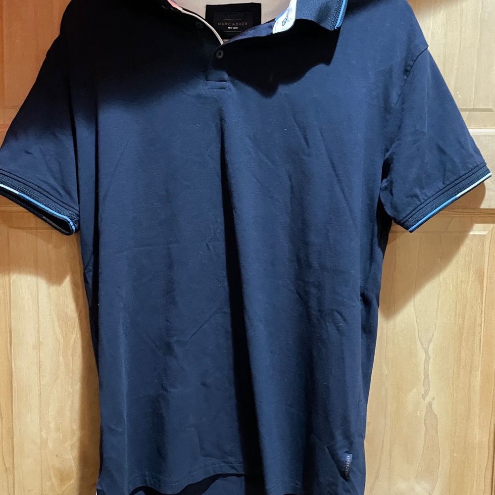 Navy Blue Polo Shirt for Men
